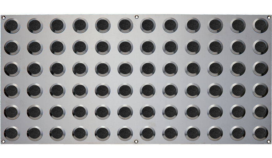 Nouvel® Plate CarbTop - Composite Integrated Warning