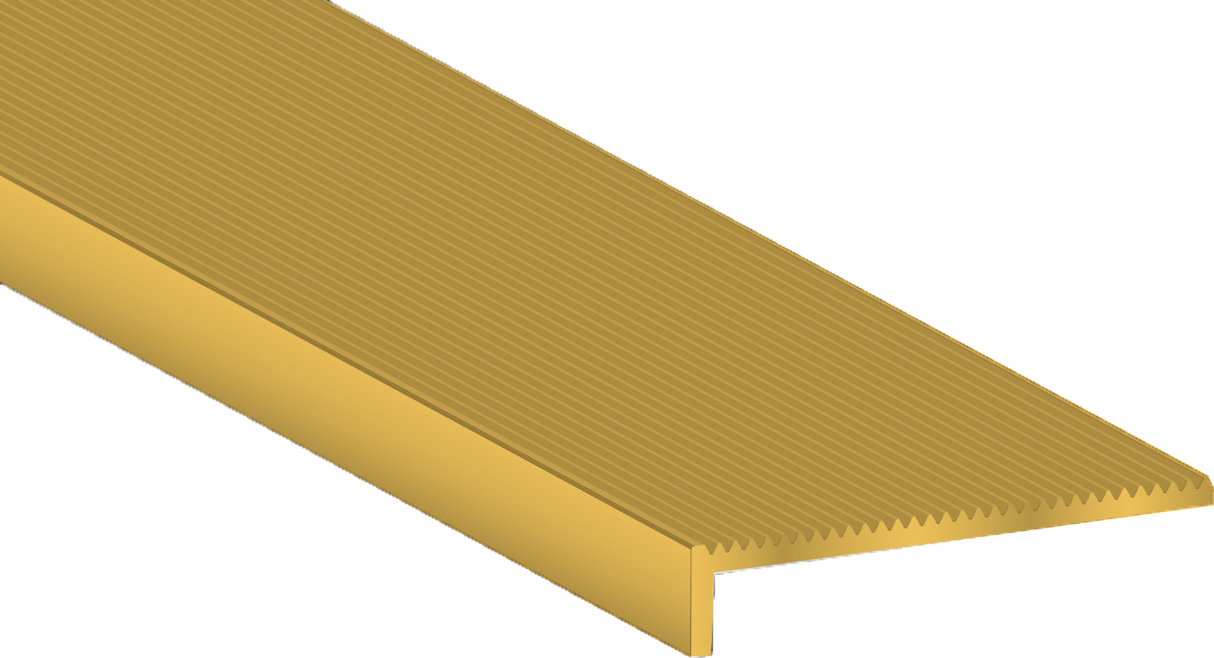 Tadao® Brass Corrugated - 10 x 50mm