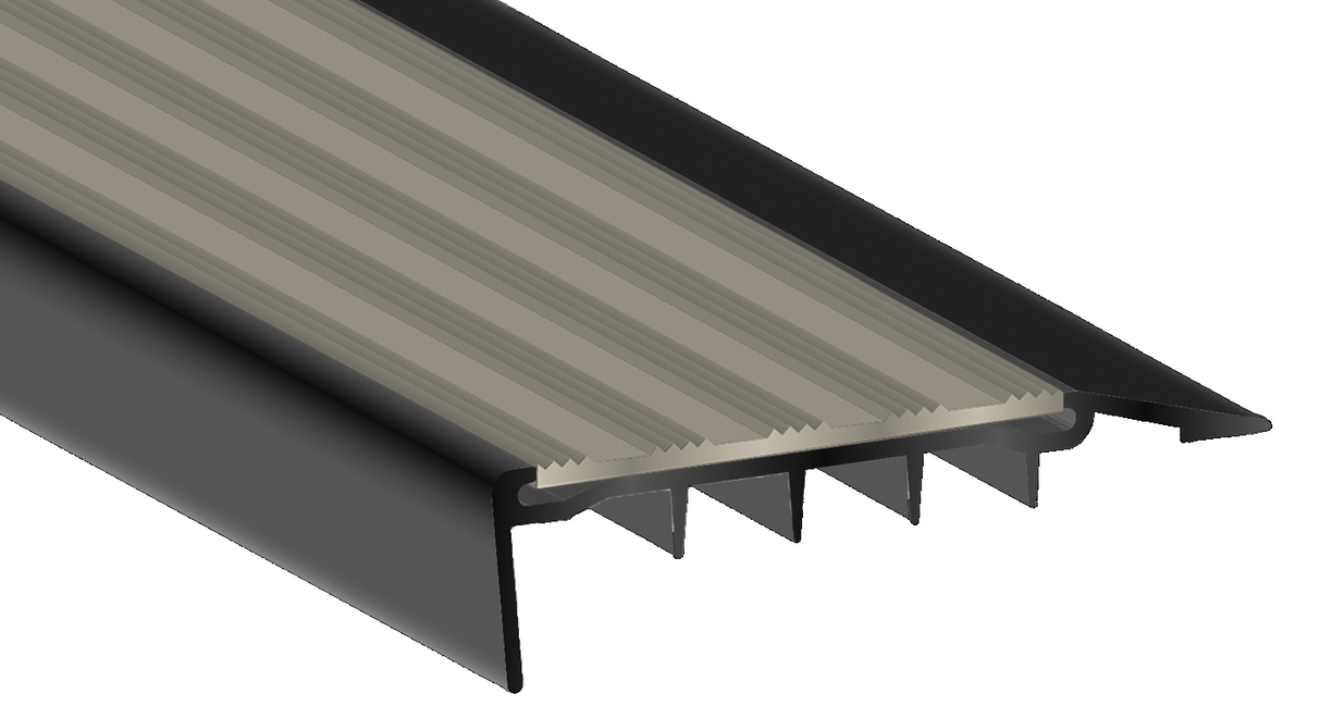 Venturi® Aluminium Carpet with Underlay - 20 x 75 x 6mm