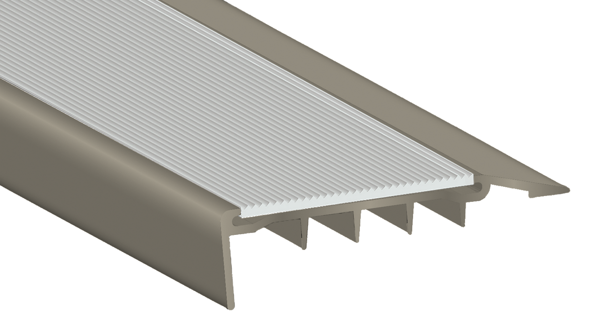 Venturi® Aluminium Carpet with Underlay - 20 x 75 x 6mm