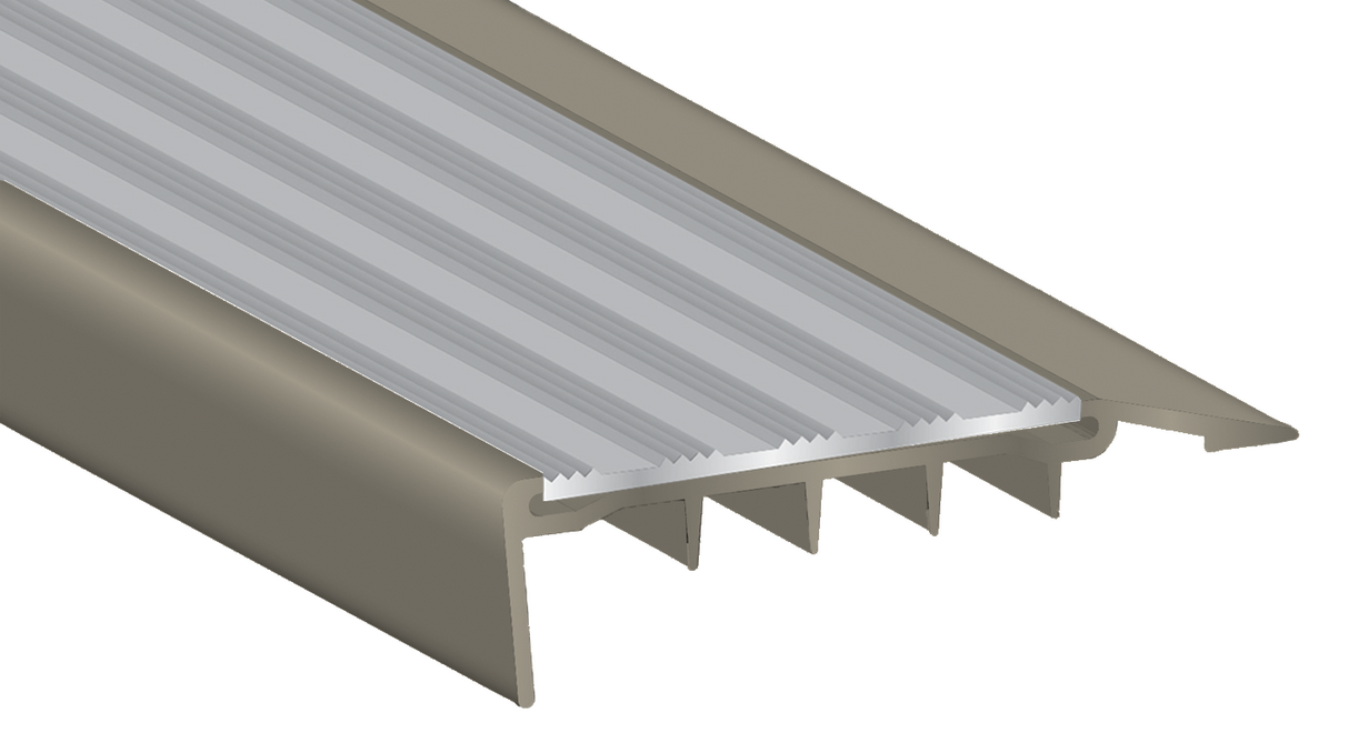 Venturi® Aluminium Carpet with Underlay - 20 x 75 x 6mm