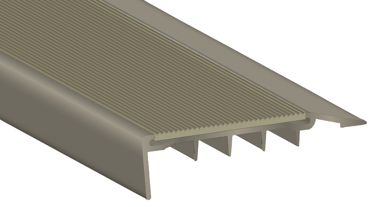 Venturi® Aluminium Carpet with Underlay - 20 x 75 x 6mm