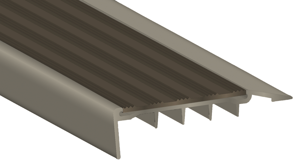 Venturi® Aluminium Carpet with Underlay - 20 x 75 x 6mm
