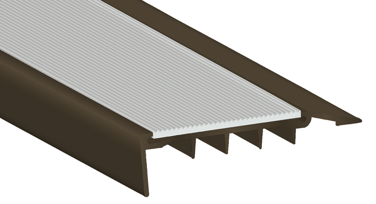 Venturi® Aluminium Carpet with Underlay - 20 x 75 x 6mm