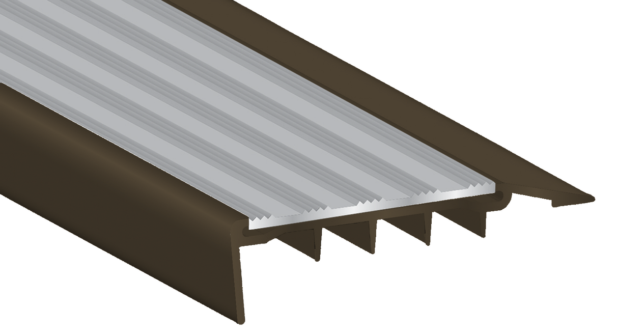 Venturi® Aluminium Carpet with Underlay - 20 x 75 x 6mm
